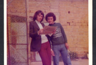 Agrigento 1974 stadio Esseneto prima della partita assieme a Giovanni Cardella